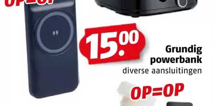 Grundig powerbank