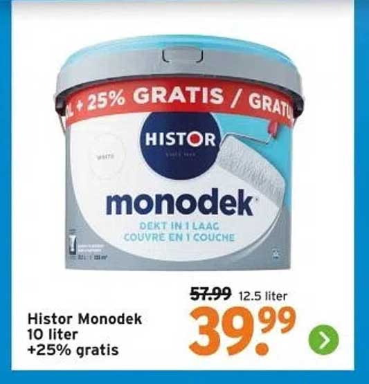 Histor Monodek 10 liter +25% gratis