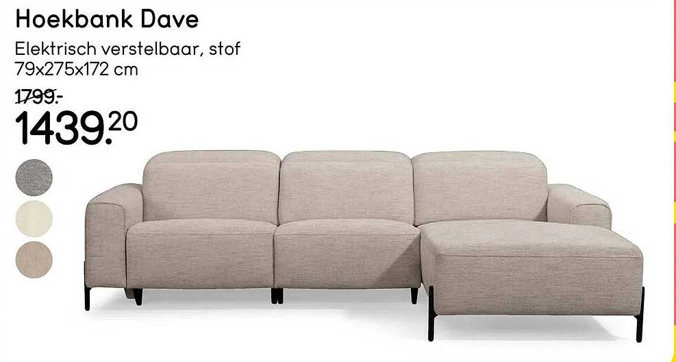 Hoekbank Dave