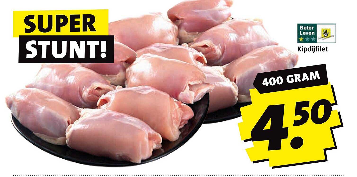 Kipdijfilet 400 gram