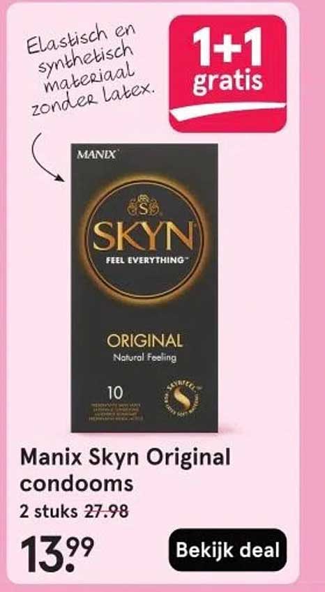 Manix Skyn Original condooms