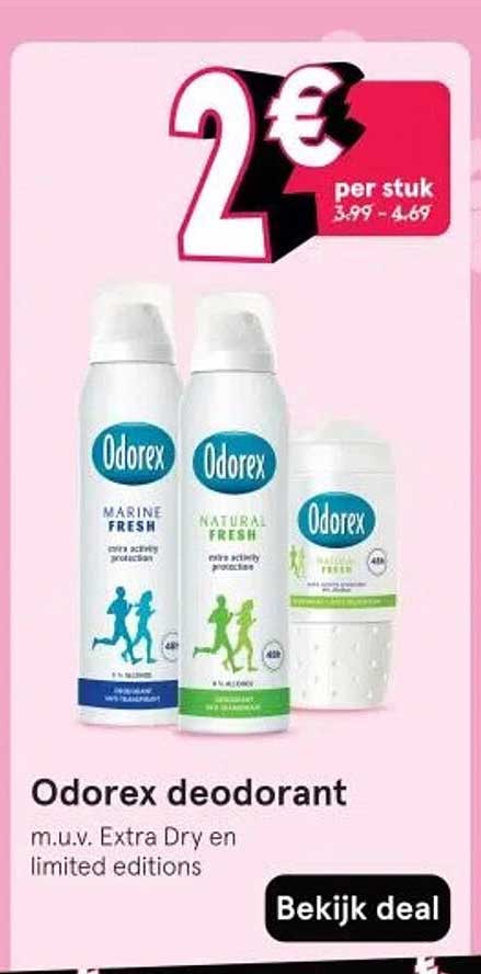 Odorex deodorant