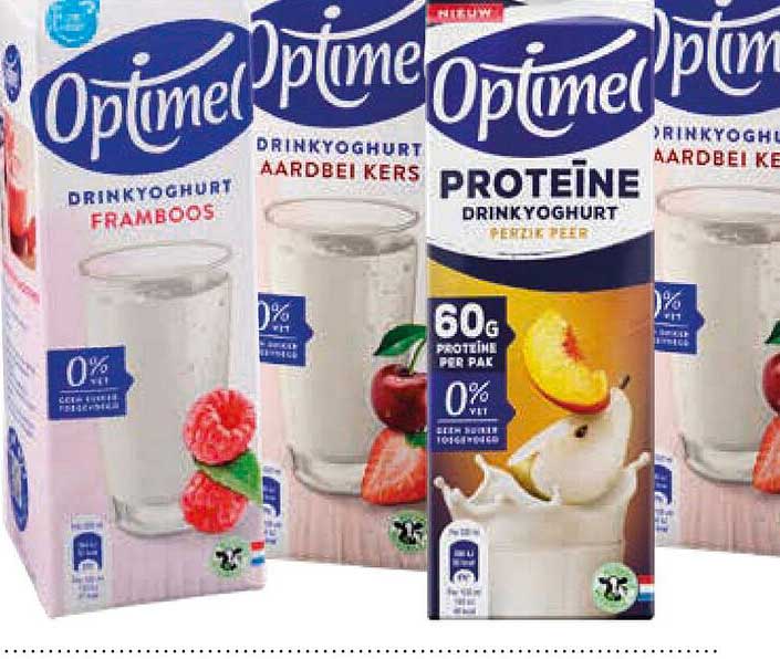 OptiMeal Drinkyoghurt aanbieding