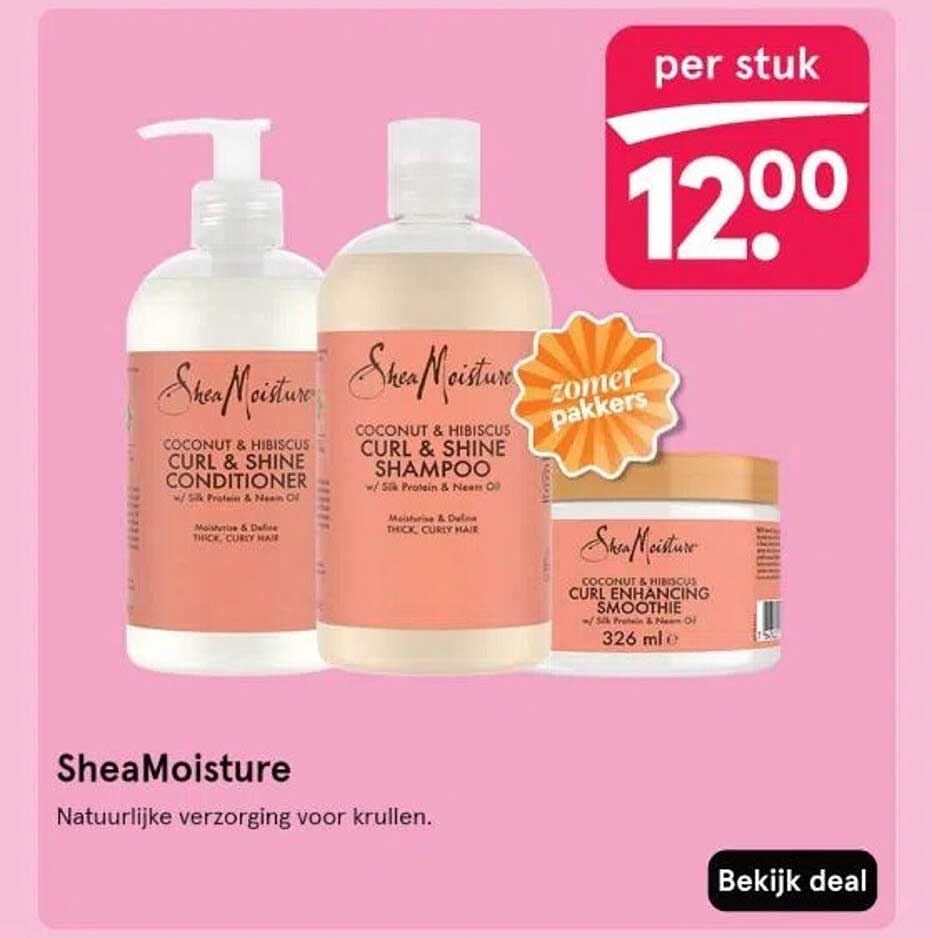 SheaMoisture Coconut & Hibiscus Curl & Shine Shampoo