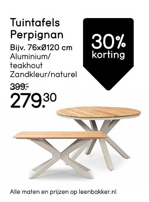 Tuintafels Perpignan