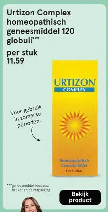 Urtizon Complex homeopathisch geneesmiddel 120 globuli