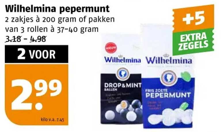 Wilhelmina pepermunt