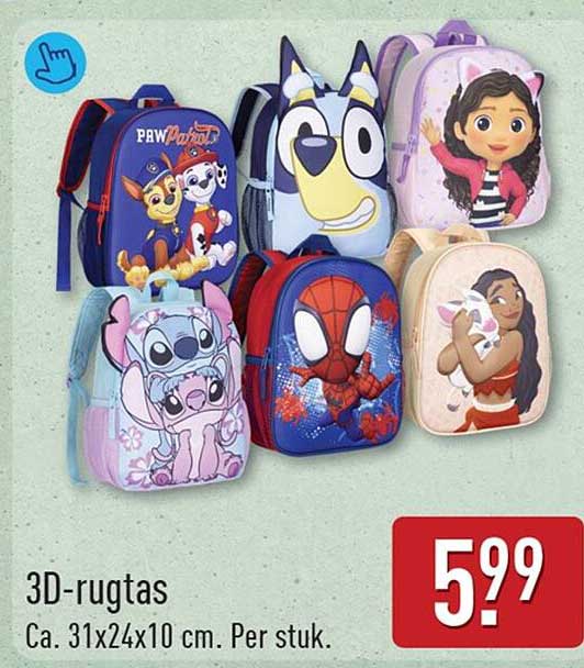 3D-rugtas