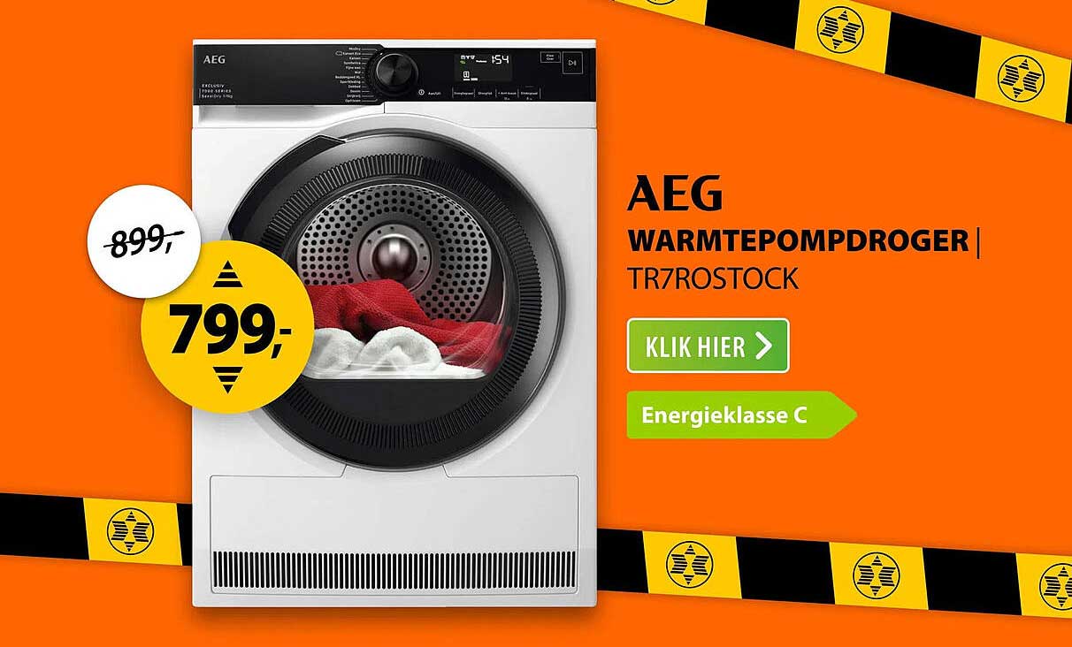 AEG WARMTEPOMPDROGER TR7ROSTOCK