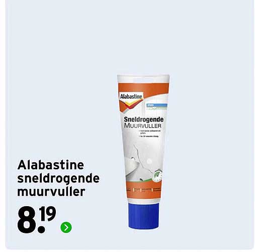 Alabastine sneldrogende muurvuller