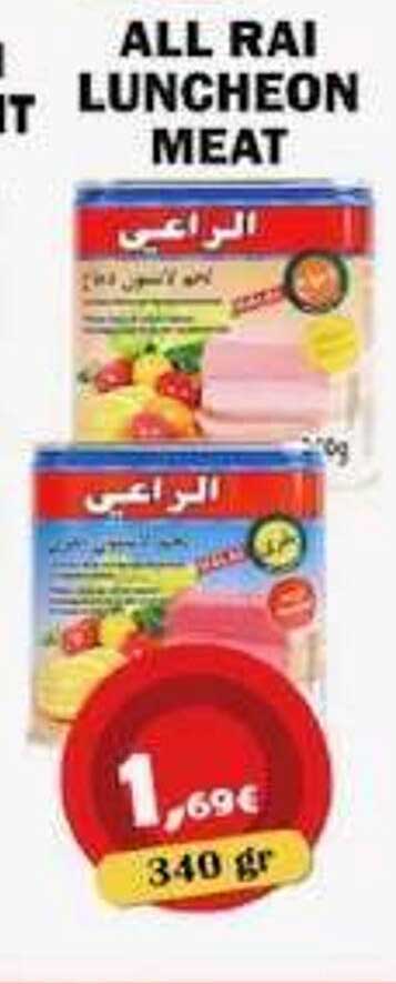 ALL RAI LUNCHEON MEAT