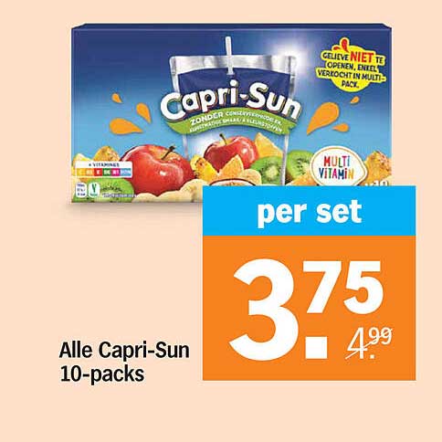 Alle Capri-Sun 10-packs