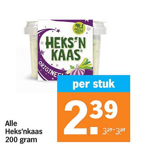 Alle Heks'nkaas 200 gram
