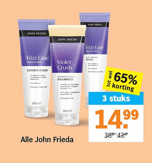 Alle John Frieda