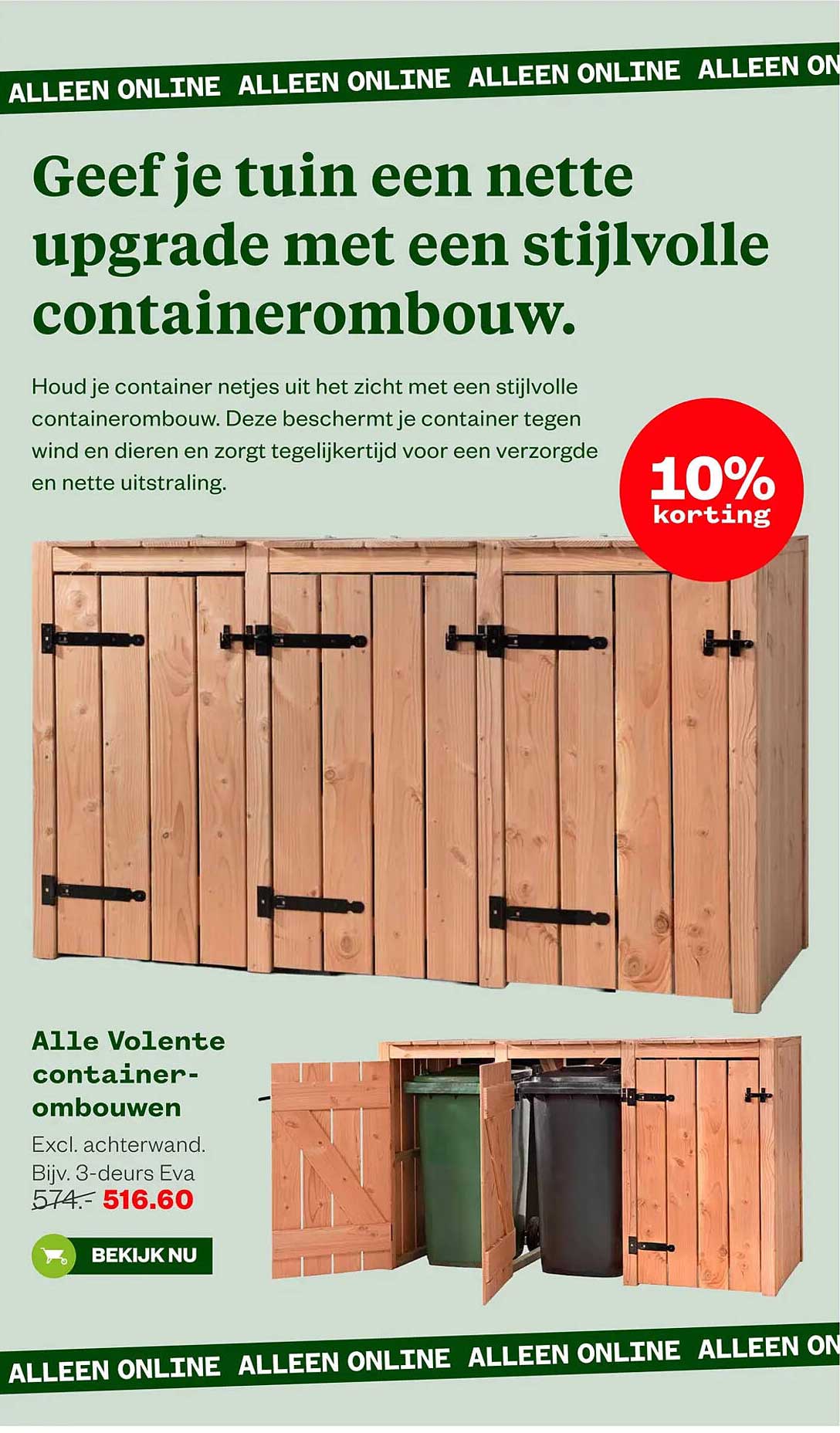 Alle Volente container-ombouwen