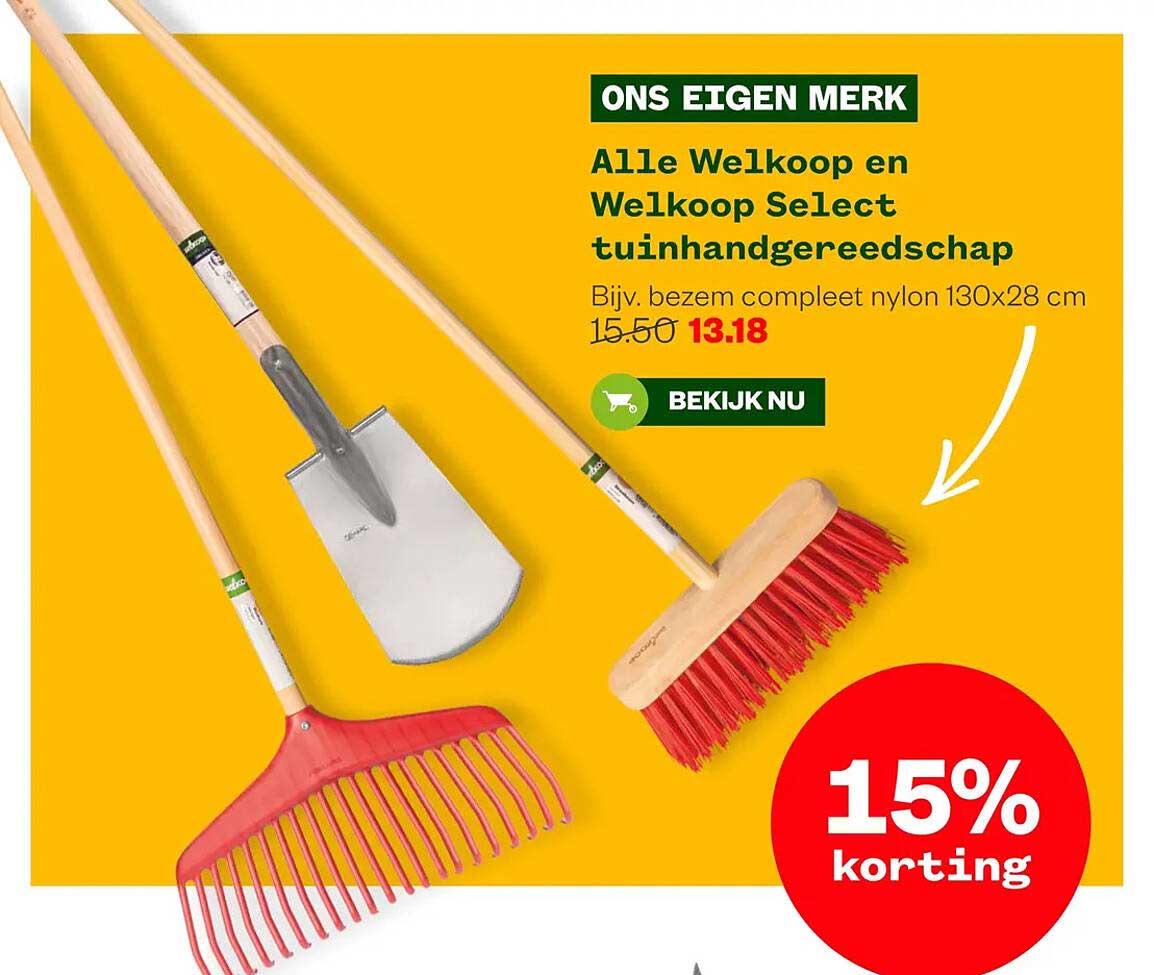 Alle Welkoop en Welkoop Select tuingereedschap