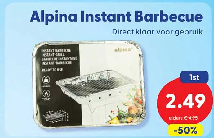 Alpina Instant Barbecue