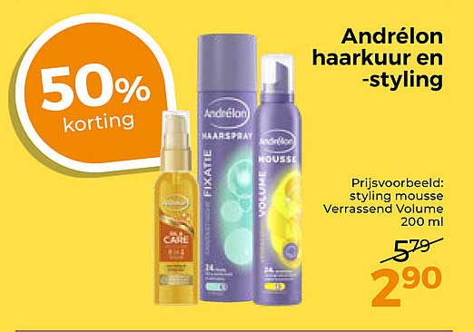 Andrélon haarkuur en -styling