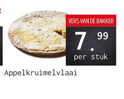 Appel kruimelvlaai