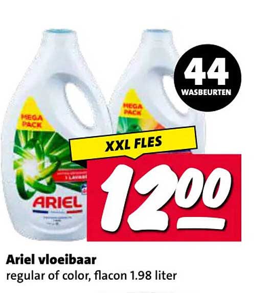 Ariel vloeibaar XXL FLES
