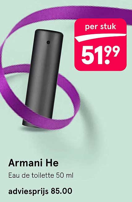 Armani He Eau de toilette 50 ml