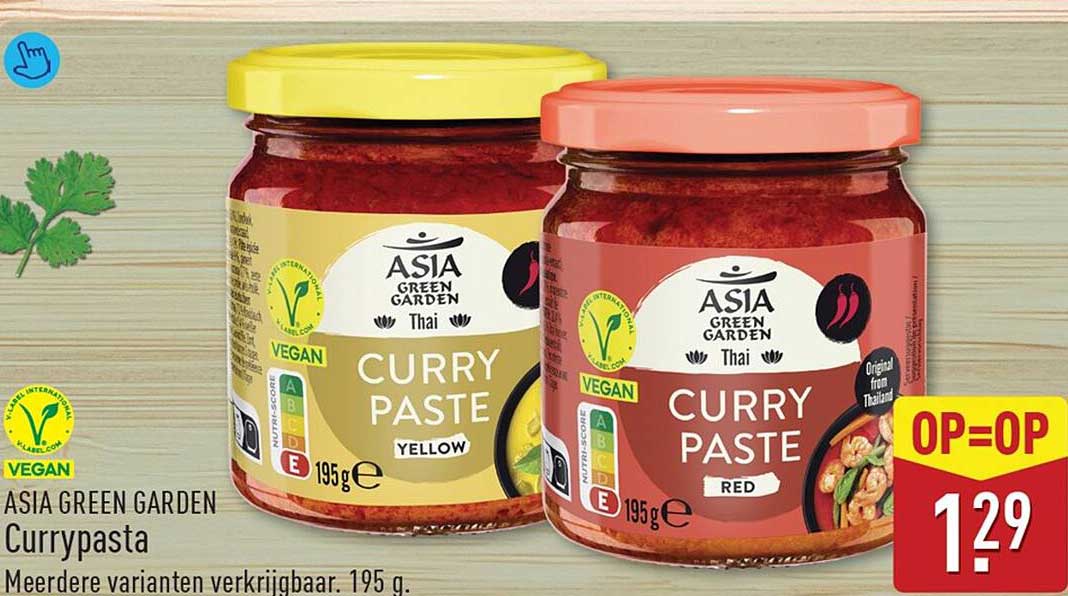 ASIA GREEN GARDEN Currypasta