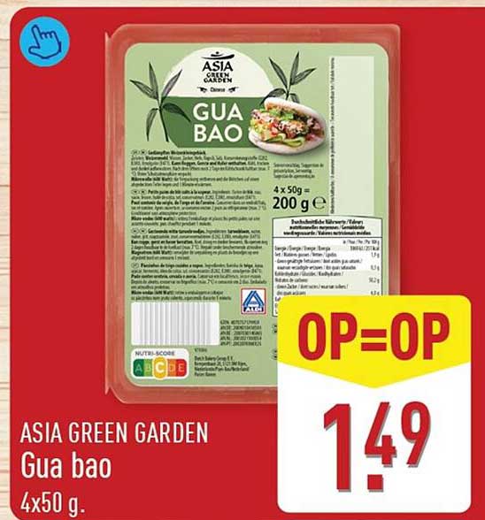 ASIA GREEN GARDEN Gua bao