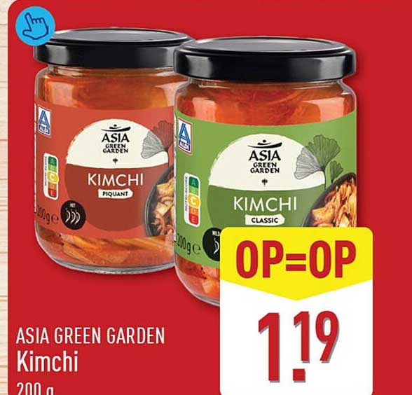 ASIA GREEN GARDEN Kimchi OP=OP