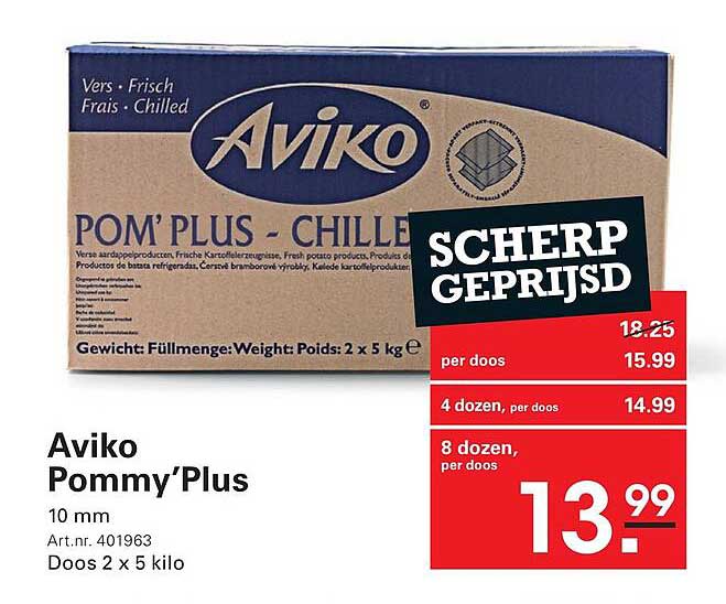 Aviko Pommy’Plus 10 mm