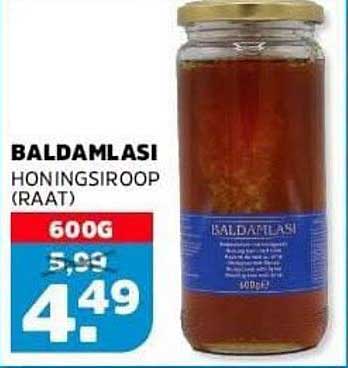 BALDAMLASI HONINGSIROOP (RAAT)