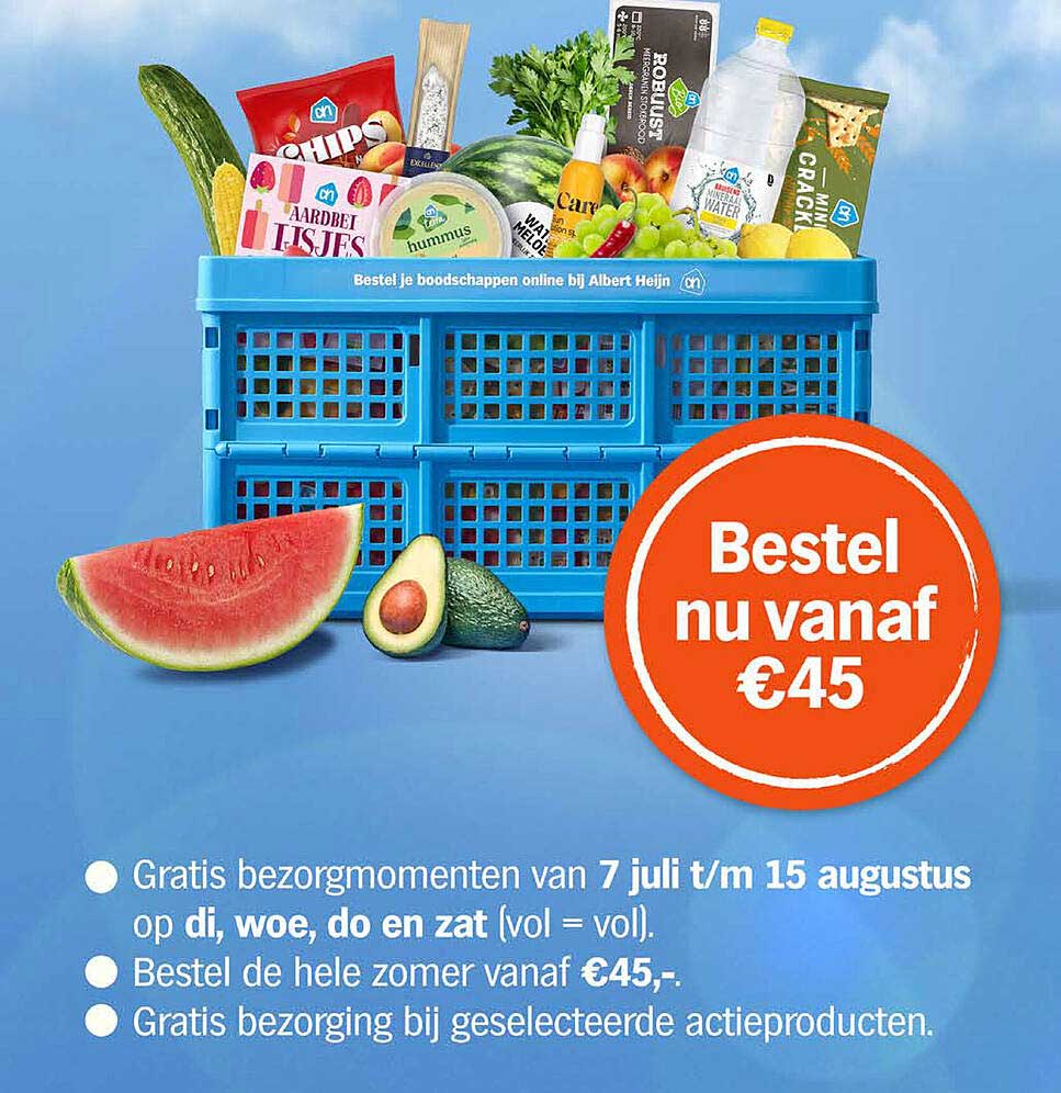 Bestel nu vanaf €45