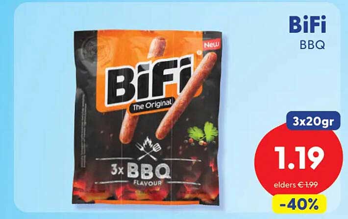 BiFi BBQ 3x20gr