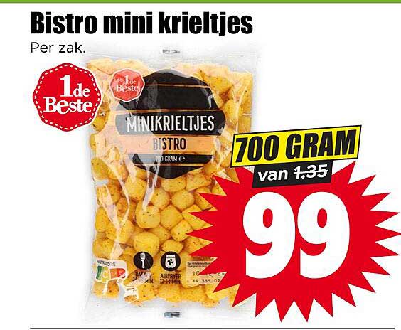 Bistro mini krieltjes