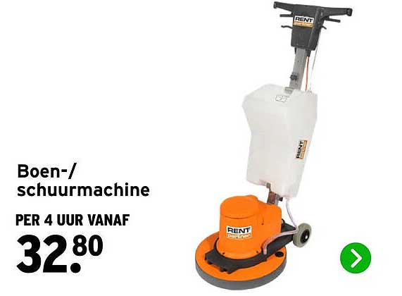 Boen-/schuurmachine