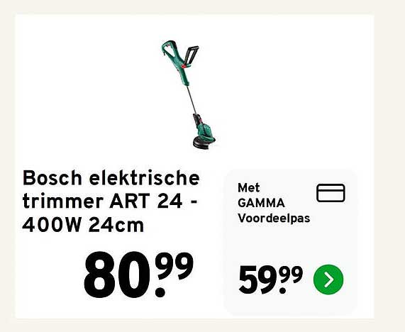 Bosch elektrische trimmer ART 24 - 400W 24cm