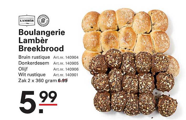 Boulangerie Lambèr Breekbrood