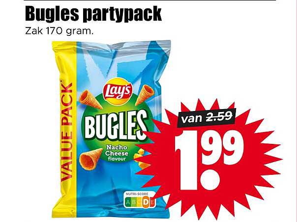 Bugles partypack
