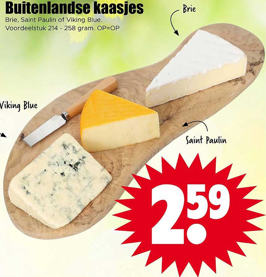 Buitenlandse kaaskjes