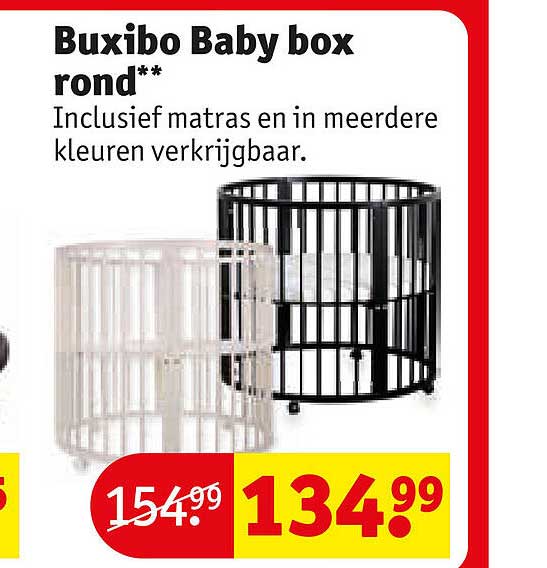 Buxibo Baby box rond**