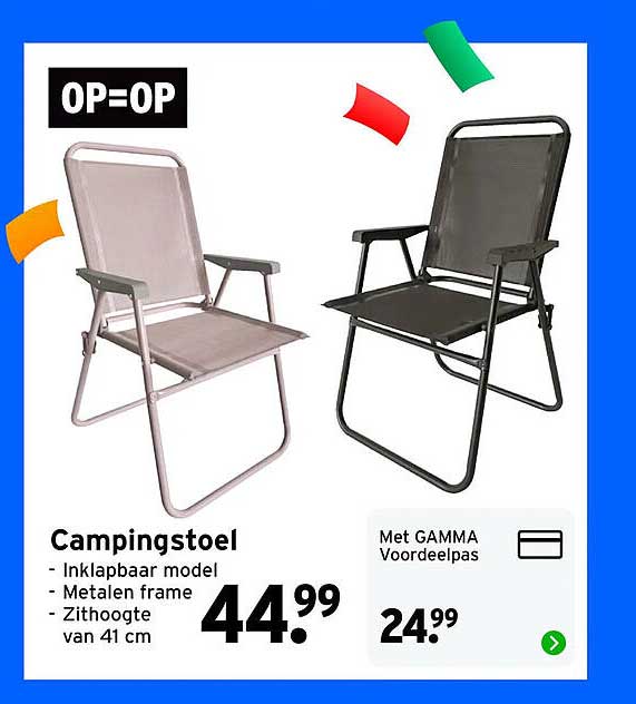 Campingstoel OP=OP