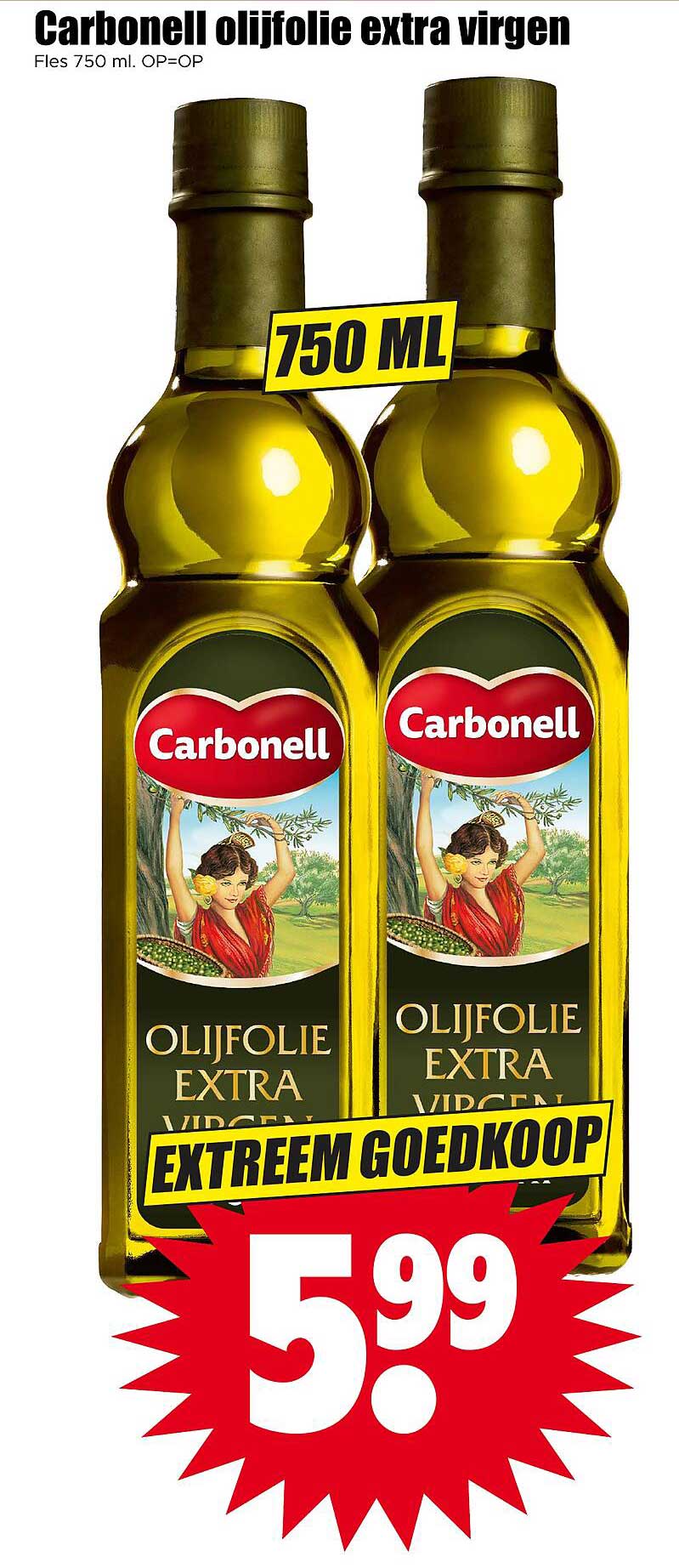 Carbonell olijfolie extra virgin