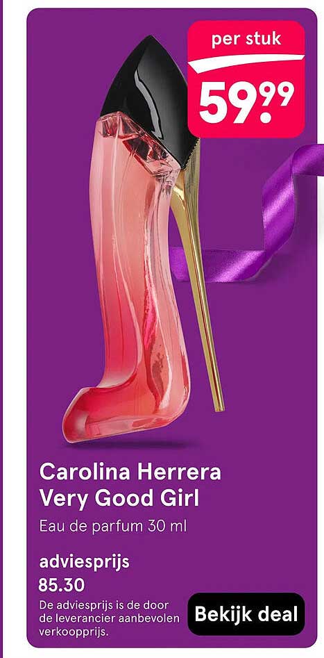 Carolina Herrera Very Good Girl Eau de parfum 30 ml