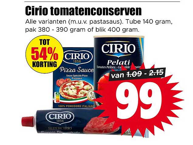 Cirio tomatenconserven