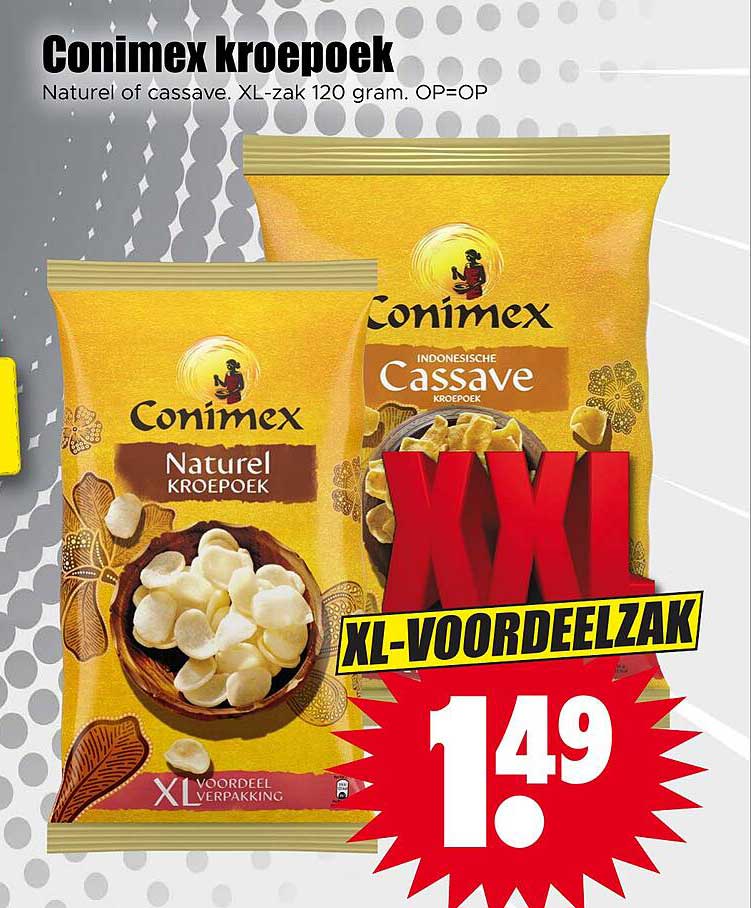 Conimex kroepoek XL-VOORDEELZAK