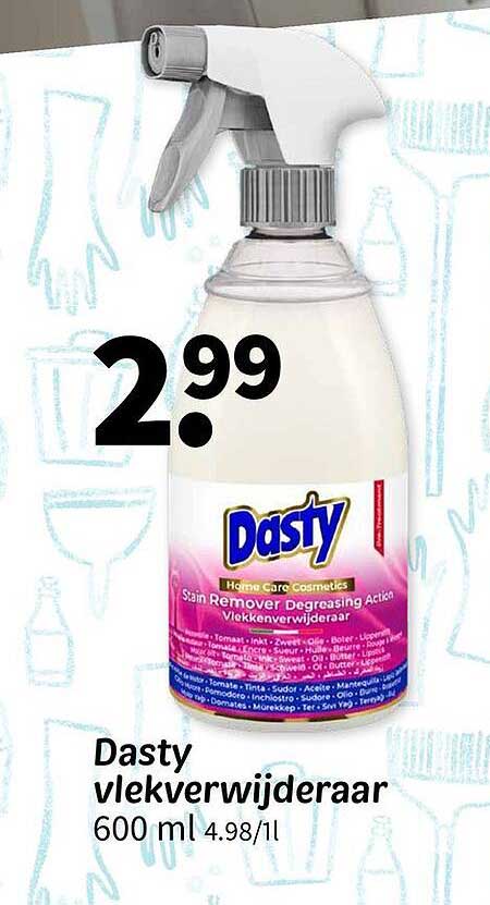 Dasty vlekverwijderaar