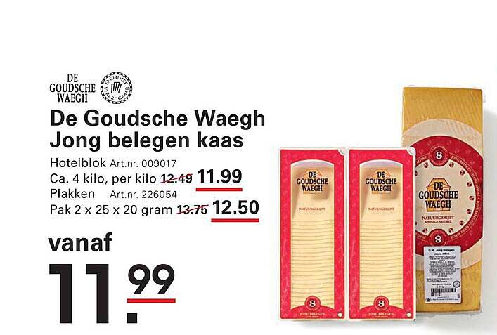 De Goudsche Waech Jong belegen kaas