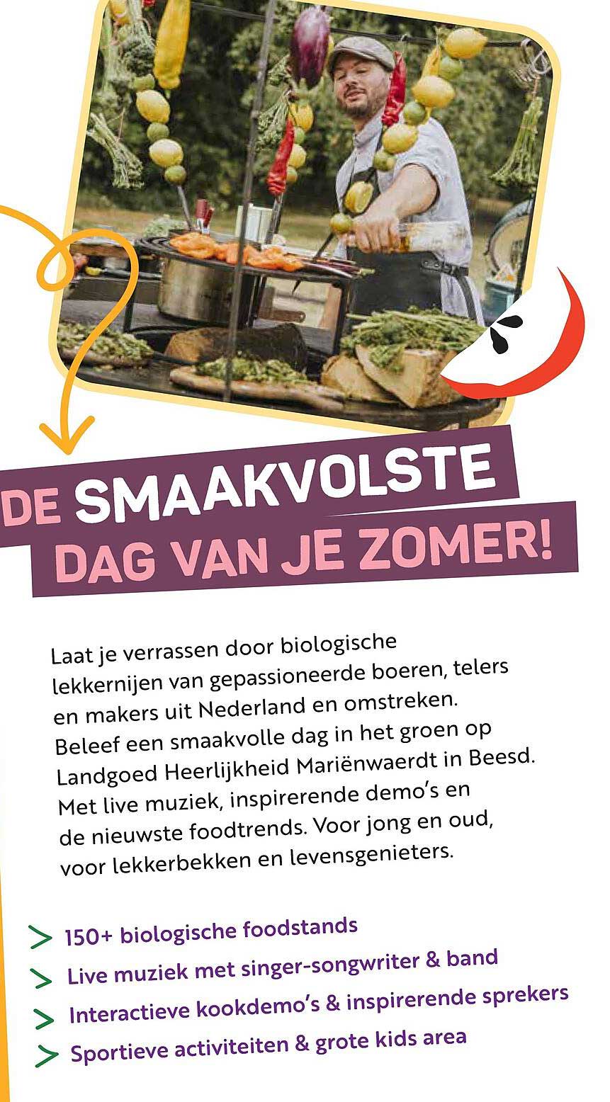 DE SMAAKVOLSTE DAG VAN JE ZOMER!