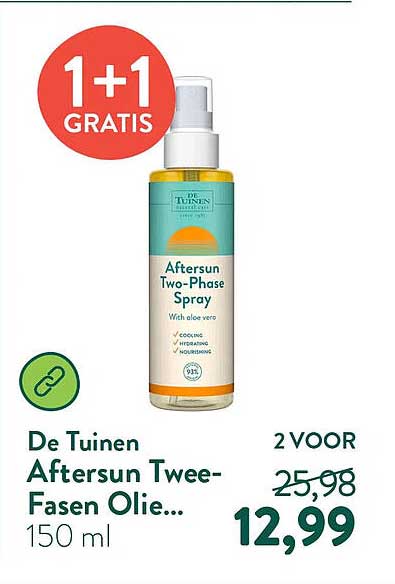De Tuinen Aftersun Twee-Fasen Olie... 1+1 GRATIS