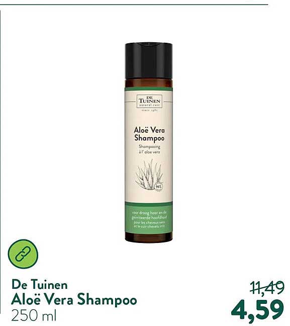 De Tuinen Aloë Vera Shampoo 250 ml