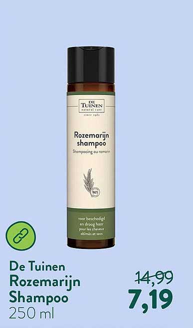 De Tuinen Rozemarijn Shampoo